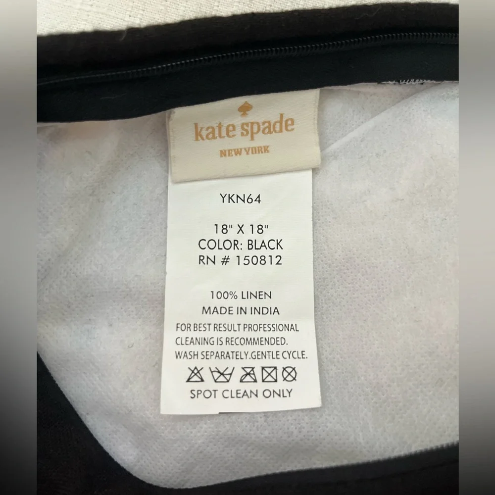 Kate Spade sequin pillow case / cover